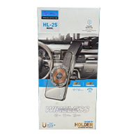حامل  15W – Soloffer HL-25 موبايل مغناطيسي للسيارة مع شاحن لاسلكي - 1166