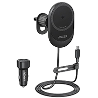 شاحن سيارة Anker MagGo B2932H11 مغناطيسي Qi2 بقوة 15W (مع شاحن 25W)-8525