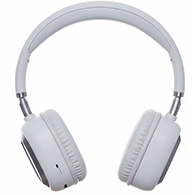 سماعة Green GS-256 ستيريو مع خاصية عزل الضوضاء وميكروفون مدمج-لون ابيض – 2461