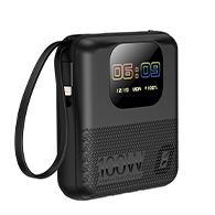 باور بانك M2 بقدرة 100 واط – 10000 ملي أمبير – شحن سريع – شاشة رقمية تعمل باللمس- 2102