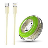 كابل Oraimo SilkLine OCD-115CL من Type-C إلى Lightning – بطول 1 متر –ابيض-6668