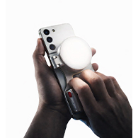 مجموعة قبضة التصوير المغناطيسية TELESIN Fun Shot مع إضاءة التصوير W50 المغناطيسية-3952