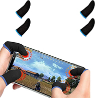أصابع للألعاب الاحترافية PUBG – ألياف فضية فائقة الحساسية – مقاومة للعرق ودقة لمس عالية  - 1514