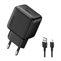 شاحن أورايمو PowerCube 10W ميكرو USB مع كابل – أسود - 5592