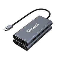 قاعدة توصيل USB-C 11 في 1 (موديل +ST-9591A)-3214
