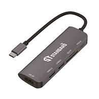 قاعدة توصيل USB-C (6 في 1) موديل (ST-95116D) – 3213