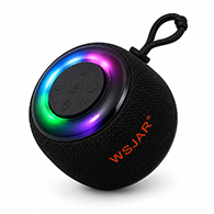 سماعة بلوتوث WSJAR L-038 RGB لاسلكية محمولة بإضاءة ملونة وبطارية قابلة للشحن – 7594
