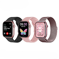 ساعة HainoTeko SQ17 الذكية - وردي - 5644