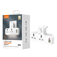 LDNIO SC2311 – مشترك طاقة بمصباح ليلي، USB-C PD 20W، ومنفذي USB شحن سريع-1268