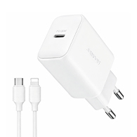 شاحن Joyroom JR-TCF24 سريع 30 واط USB-C PD مع كابل لايتنينج 1 متر – 5337