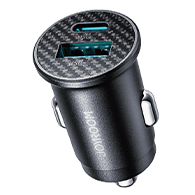 شاحن سيارة Joyroom JR-CCN16 Mini مزدوج USB و تايب سي-15 وات-7261