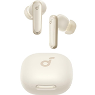 سماعات ساوندكور P40i لاسلكية مع عزل ضوضاء – 60 ساعة وتشحن لاسلكيًا، بيج - 2363