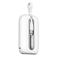 باور بانك JOYROOM JR-L012 بقدرة 22.5 واط و10000 مللي أمبير مع كابلين مدمجين-2091