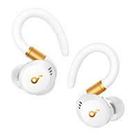 سماعات أنكر Soundcore Sport X20 الرياضية داخل الأذن بميزة إلغاء الضوضاء – أبيض-3841