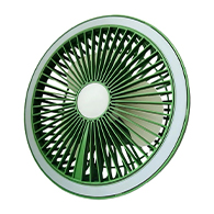 مروحة JD-F11 صغيرة محمولة قابلة للطي مع إضاءة LED وبطارية قابلة للشحن-7482