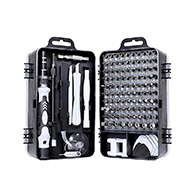 طقم مفكات صيانة 115 قطعة للأجهزة الإلكترونية والموبايل-1512