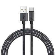 كابل Recci RS08C PD Warrior شحن سريع 100W USB-A إلى تايب-C – 1.2 متر- 4683