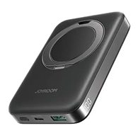 باور بنك Joyroom JR-PBM12 مغناطيسي لاسلكي 10000mAh مع حامل حلقي – شحن سريع 22.5W – أسود-2085