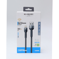 كابل ELOROBY Lightning CC-52 شحن فائق السرعة 5A بطول 1 متر –1058